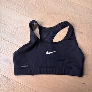 Nike Women's Black Dri-FIT Sports Bra